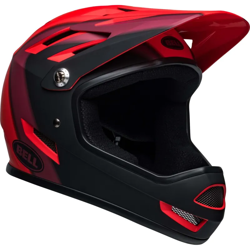 Bell Sanction MTB Full Face Helmet Red-1